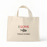 I Love Whale Sharks bags