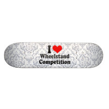I love Wheelstand Competition Skateboard Decks