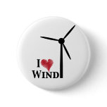 i love wind energy buttons