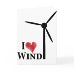 i love wind energy cards