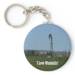 I Love Windmills! keychains