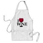 I Love Wine Apron