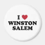 I Love Winston Salem North Carolina Refrigerator Magnet