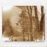 I Love Winter Mousepads