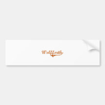 I Love Wolfforth Texas Bumper Stickers