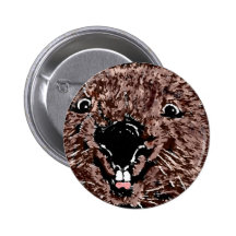 I LOVE WOMBATS BUTTONS