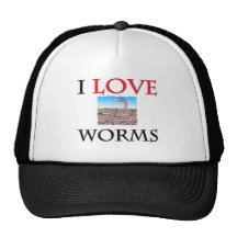 I Love Worms Hat