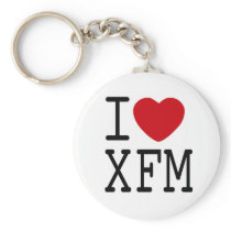 I love XFM porte clef keychains