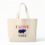 I Love Yaks bags