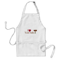 I Love Yard Sales Aprons