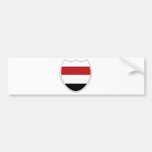 I Love Yemen Bumper Sticker