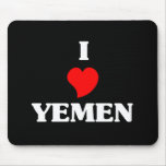 I Love Yemen mousepads
