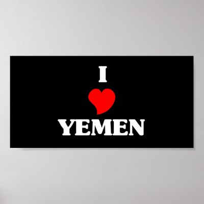 I Love Yemen Posters by repofcountries