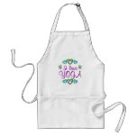 I Love Yoga Apron