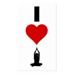 I Love Yoga (Vertical)