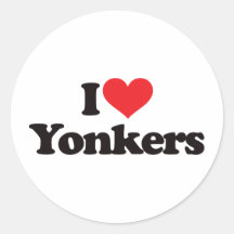 I Love Yonkers Sticker