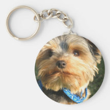 I Love Yorkies Keychains