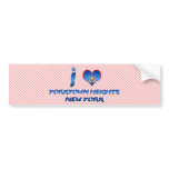 I love Yorktown Heights, New York Bumper Stickers