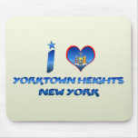 I love Yorktown Heights, New York Mouse Pads