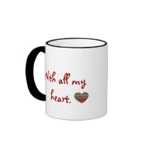 I Love You Baba With All My Heart Mugs