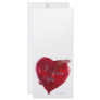 I Love You Balloon Custom Rack Card