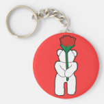 I LOVE YOU BEAR happy valentines day Key Chains