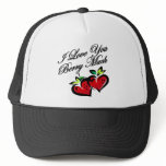 i love you berry much hats