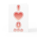 I love you cards