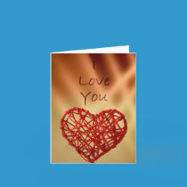 i love you cards