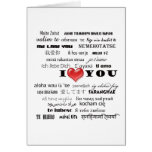 I LOVE YOU GREETING CARDS