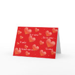 I Love You cards