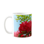 I Love You! Coffee Cup Red Rhododendron Flowers mugs