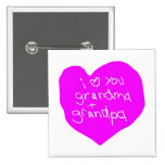 I Love You Grandma And Grandpa Pink