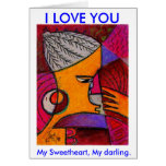 I LOVE YOU GREETING CARD