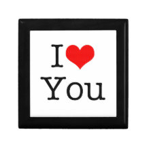 I LOVE YOU JEWELRY BOX