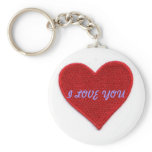 I LOVE YOU KEYCHAIN