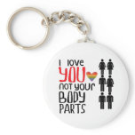 I Love YOU Key Chains