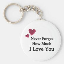 I Love You Keychain