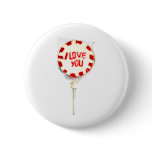 I LOVE YOU LOLLY buttons