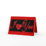 I Love You! - Marriage Proposal Greeting Card