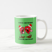 I love you more Christmas Mug