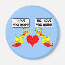I love you more magnets