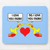 I love you more mousemat
