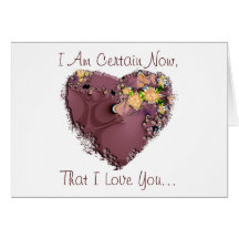 I Love You More Than Chocolate! Greeting Cards