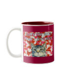 I love you more than mice! coffee mug