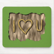 I love you mousepads