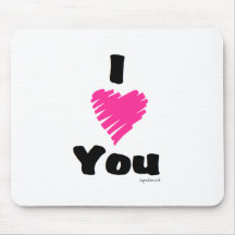 I love You Mousepads