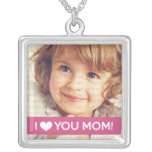 I Love You Mum - Custom Photo Custom Jewelry