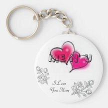 I Love You Mum, Me N' U Keychains