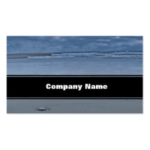 I Love You On The Beach Business Card Templates